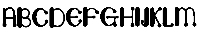 Enchanted_Map Font UPPERCASE