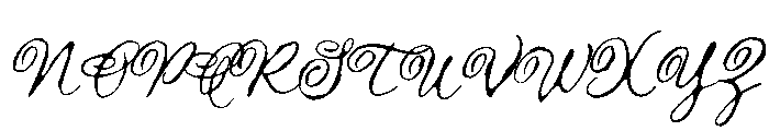 Enchanted Vintage Regular Font UPPERCASE