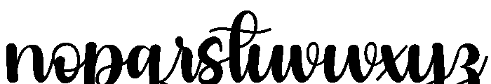 EnchantedWonderful-Regular Font LOWERCASE