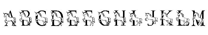 Enchantedunicorn Regular Font UPPERCASE