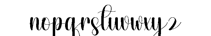 Enchanteur Font LOWERCASE
