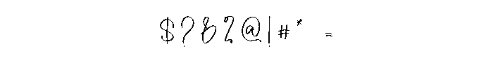Enchanting Christmas Font OTHER CHARS