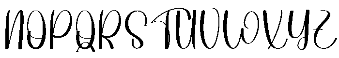 Enchanting Dandilion Font UPPERCASE