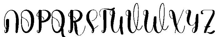 Enchanting Princess Font UPPERCASE
