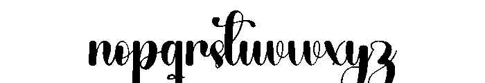Enchanting Princess Font LOWERCASE