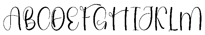 EnchantingWildflower Font UPPERCASE