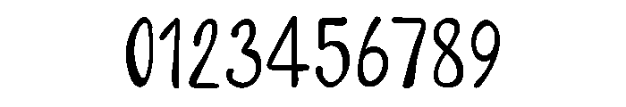 End flick Font OTHER CHARS