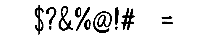 End flick Font OTHER CHARS