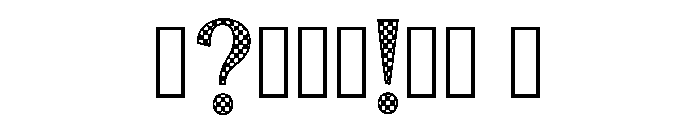 Ender Regular Font OTHER CHARS
