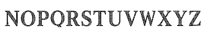 Ender Regular Font LOWERCASE