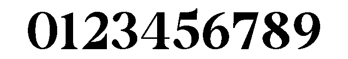 Enerecia Regular Font OTHER CHARS