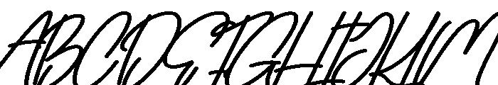 Engangement Christma Font UPPERCASE