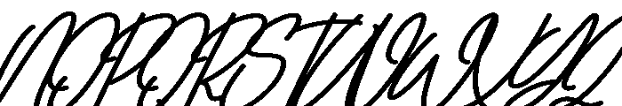 Engangement Christma Font UPPERCASE