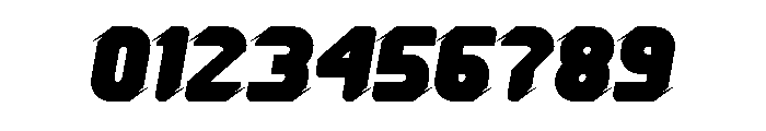 EngineBrake Font OTHER CHARS