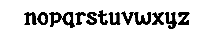 English Graffiti Font LOWERCASE