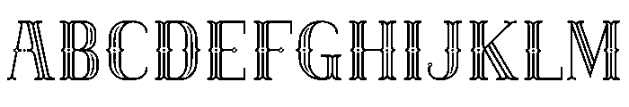 Engraved Monogram FONT