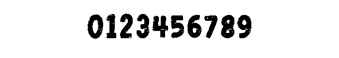 Enjoy Grunge Regular Font OTHER CHARS