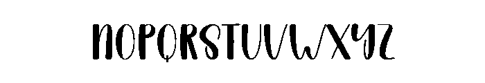 Enjoy Little Things Font LOWERCASE