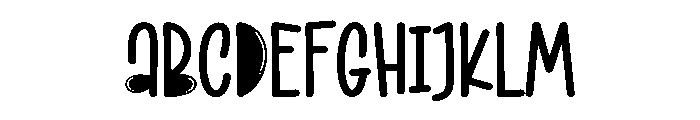 Enjoy Pleasure Font UPPERCASE