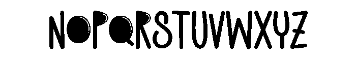 Enjoy Pleasure Font LOWERCASE