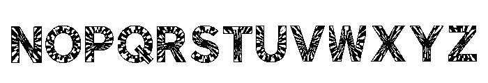Enney Regular Font UPPERCASE
