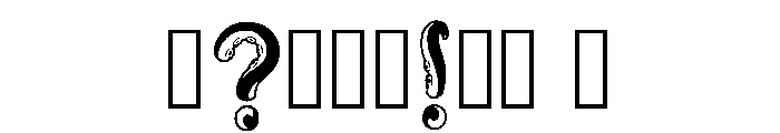 Ennic Regular Font OTHER CHARS