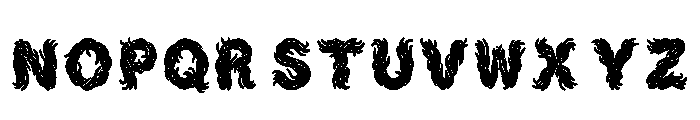 Ennom Regular Font UPPERCASE