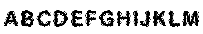 Enoch Regular Font UPPERCASE
