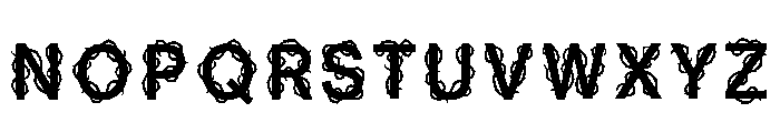 Enoch Regular Font UPPERCASE