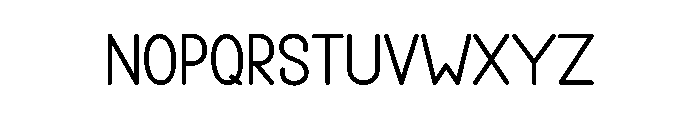 Enter Text Font LOWERCASE