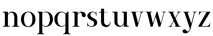 Entielin Regular Font LOWERCASE