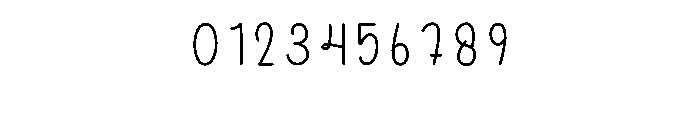 Envellope Font OTHER CHARS