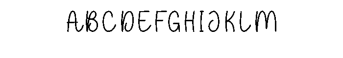 Envellope Font UPPERCASE