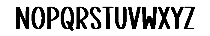 Envelope Valentine Font LOWERCASE