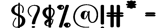 Envelopes Wonderful Font OTHER CHARS