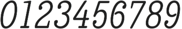 Enagol Math Light Italic otf (300) Font OTHER CHARS