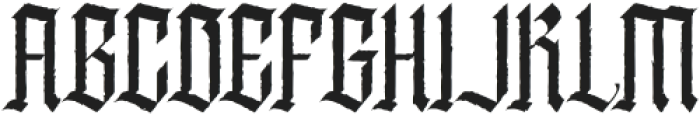 Enathica Regular otf (400) Font UPPERCASE