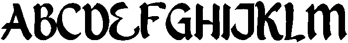 Enchant-Regular otf (400) Font UPPERCASE