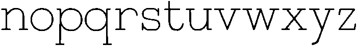 Enchant Regular otf (400) Font LOWERCASE
