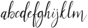 Enchante Regular otf (400) Font LOWERCASE