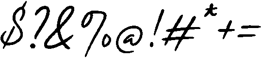 Enchanted Calithea Regular otf (400) Font OTHER CHARS