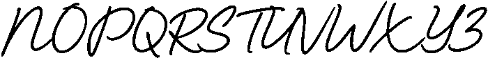 Enchanted Calithea Regular otf (400) Font UPPERCASE