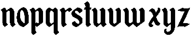 Enchanted Land otf (400) Font LOWERCASE