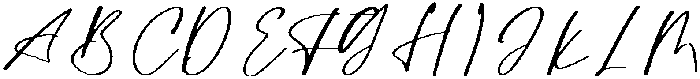 Enchanted Regular otf (400) Font UPPERCASE