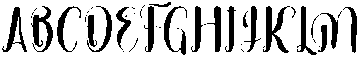 Enchanting Princess Regular otf (400) Font UPPERCASE
