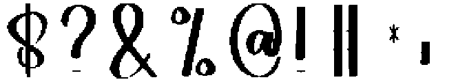 Enchanting Regular otf (400) Font OTHER CHARS
