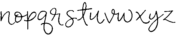 Enchantress otf (400) Font LOWERCASE