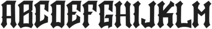 EnclosureBlackRegular otf (900) Font UPPERCASE
