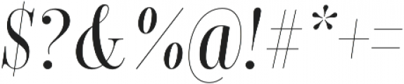 Encorpada Classic Compressed Regular Italic otf (400) Font OTHER CHARS