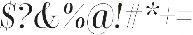 Encorpada Classic Condensed Regular Italic otf (400) Font OTHER CHARS